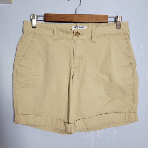 Old Navy Size 4 Regular Classic Khaki China Summer Casual Shorts - Picture 2 of 10